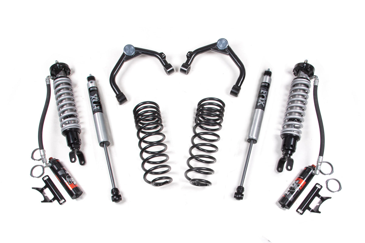BDS Suspension 3 Inch Lift Kit FOX 2.5 Performance Elite Coil-Over Ram 1500 2019-2026 4WD - FOX 2.0 Performance Series