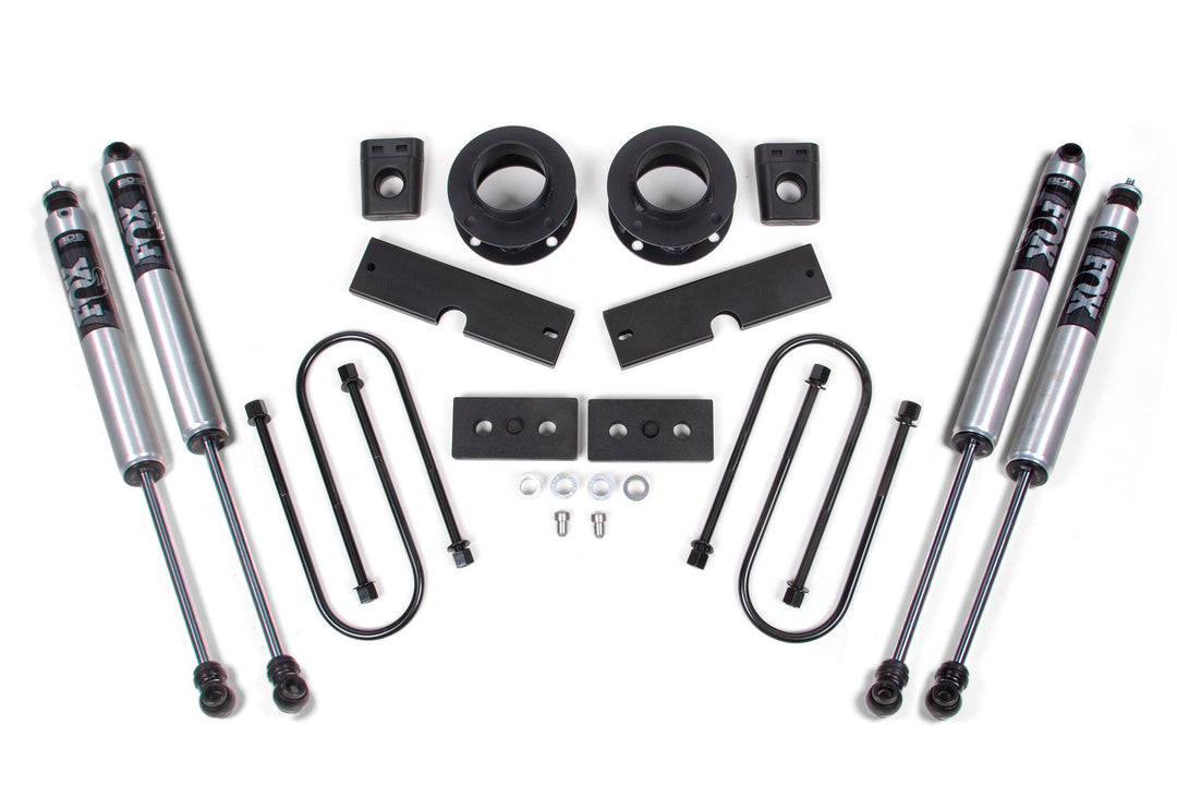BDS Suspension 2 Inch Lift Kit Ram 3500 w/ Rear Air Ride 2013-2027 4WD - FOX 2.0 Performance Series
