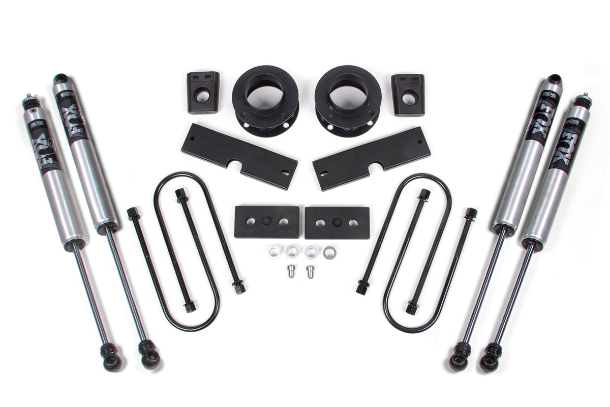 BDS Suspension 2 Inch Lift Kit Ram 3500 w/ Rear Air Ride 2013-2027 4WD - FOX 2.0 Performance Series