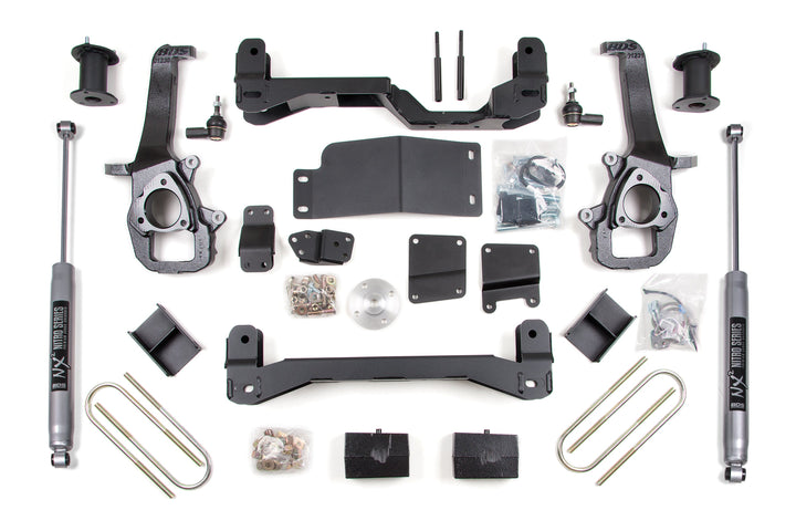 BDS Suspension 6 Inch Lift Kit Dodge Ram 1500 2006-2008 4WD - NX2 Nitro Series