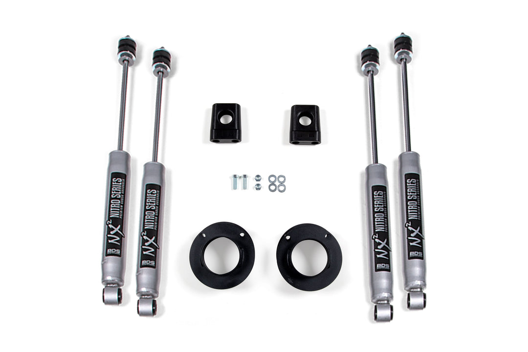 BDS Suspension 2 Inch Leveling Kit Ram 2500 2014-2027 4WD - NX2 Nitro Series