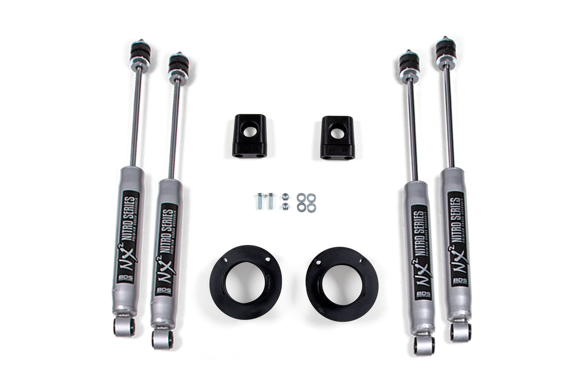 BDS Suspension 2 Inch Leveling Kit Ram 2500 2014-2027 4WD - NX2 Nitro Series