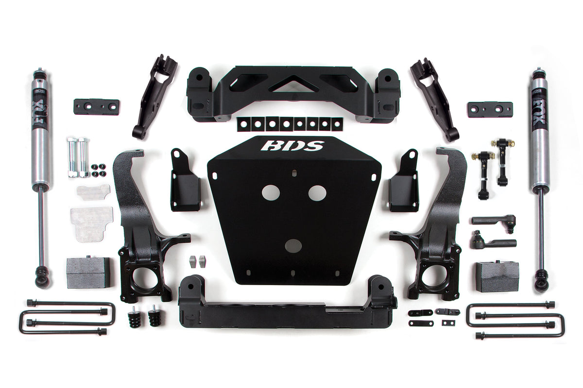BDS Suspension 7 Inch Lift Kit Toyota Tundra 2016-2021 2/4WD - FOX 2.0 Performance Series