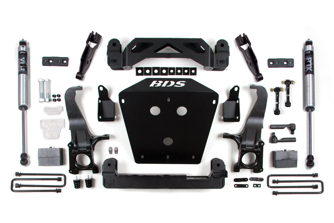 BDS Suspension 7 Inch Lift Kit Toyota Tundra 2007-2015 2/4WD - FOX 2.0 Performance Series