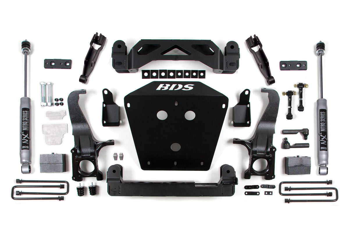 BDS Suspension 7 Inch Lift Kit Toyota Tundra 2007-2015 2/4WD - NX2 Nitro Series