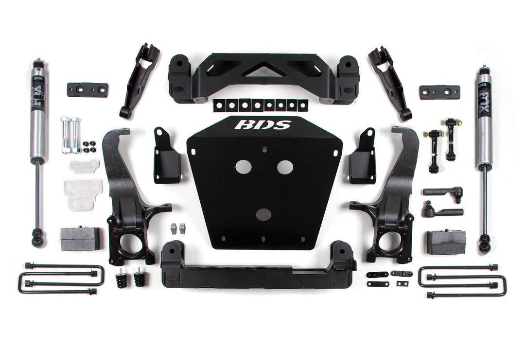 BDS Suspension 4.5 Inch Lift Kit Toyota Tundra 2007-2015 2/4WD - FOX 2.0 Performance Series