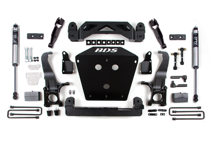 BDS Suspension 4.5 Inch Lift Kit Toyota Tundra 2007-2015 2/4WD - FOX 2.0 Performance Series
