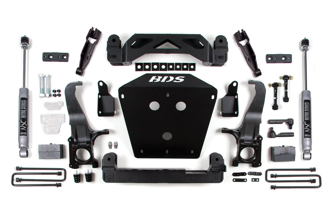 BDS Suspension 4.5 Inch Lift Kit Toyota Tundra 2007-2015 2/4WD - NX2 Nitro Series