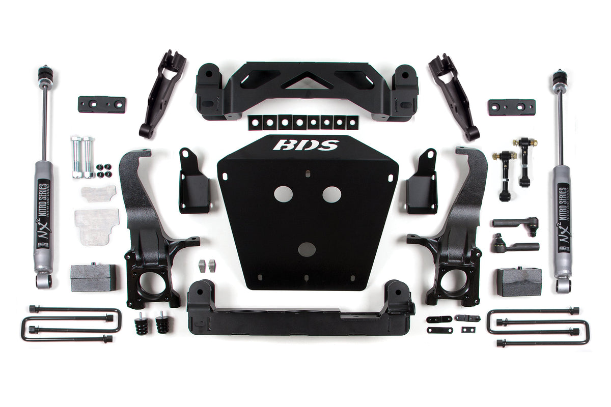 BDS Suspension 4.5 Inch Lift Kit Toyota Tundra 2016-2021 2/4WD - NX2 Nitro Series
