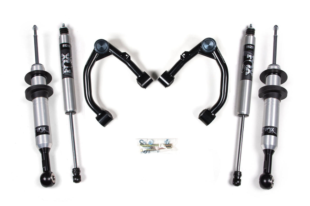 BDS Suspension 2 Inch Leveling Kit FOX 2.0 Snap Ring Strut Toyota Tundra 2007-2021 2/4WD