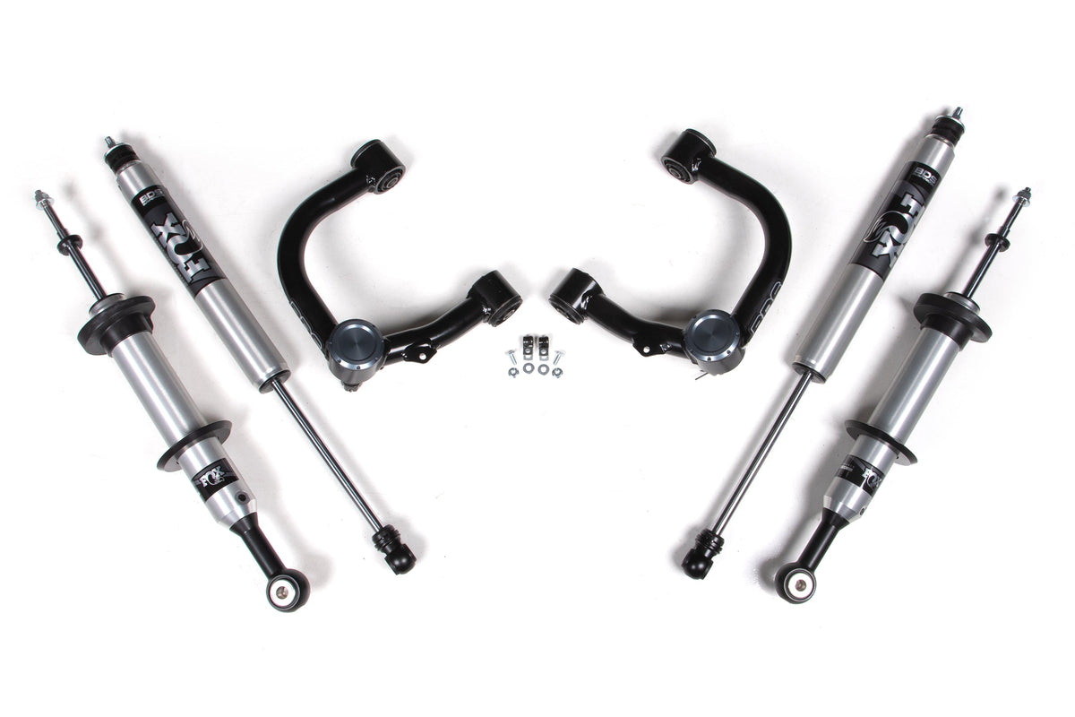 BDS Suspension 1 Inch Leveling Kit FOX 2.0 Snap Ring Strut Toyota Tacoma 2016-2023 4WD