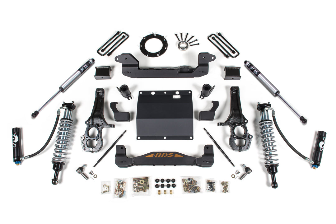 BDS Suspension 5.5 Inch Lift Kit FOX 2.5 Coilover Chevy Colorado or GMC Canyon 2015-2022 4WD - FOX 2.5 Coil-Overs with DSC Adjuster
