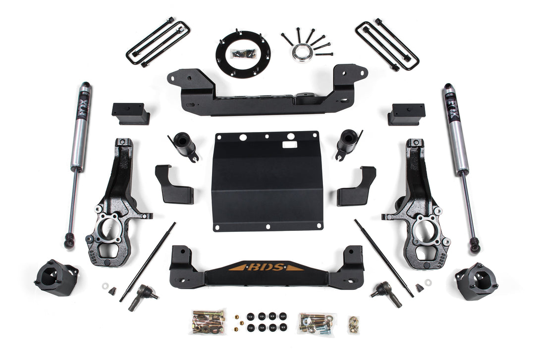 BDS Suspension 5.5 Inch Lift Kit Chevy Colorado or GMC Canyon 2015-2022 4WD - FOX 2.0 Performance Series