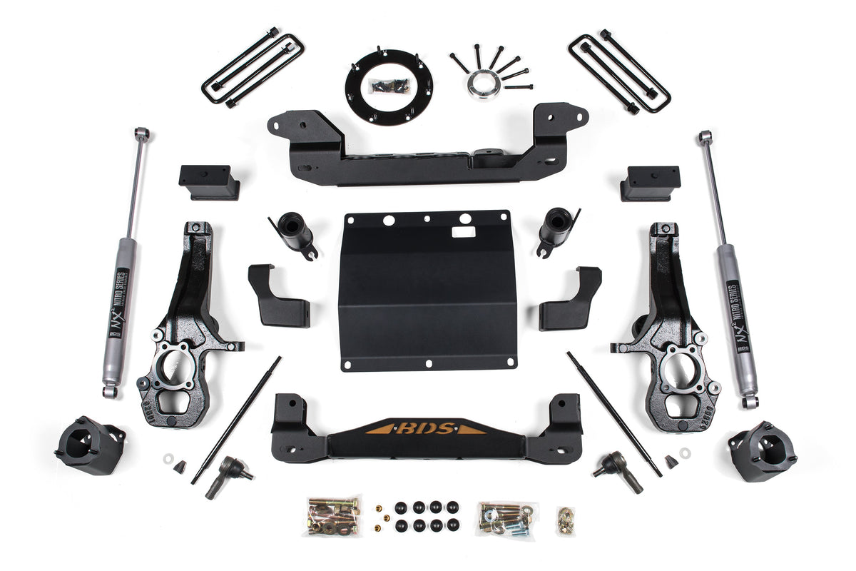 BDS Suspension 5.5 Inch Lift Kit Chevy Colorado or GMC Canyon 2015-2022 4WD - NX2 Nitro Series