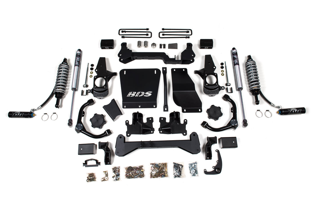 BDS Suspension 4.5 Inch Lift Kit FOX 2.5 Coil-Over Conversion Chevy Silverado or GMC Sierra 2500HD/3500HD 2001-2010 Diesel