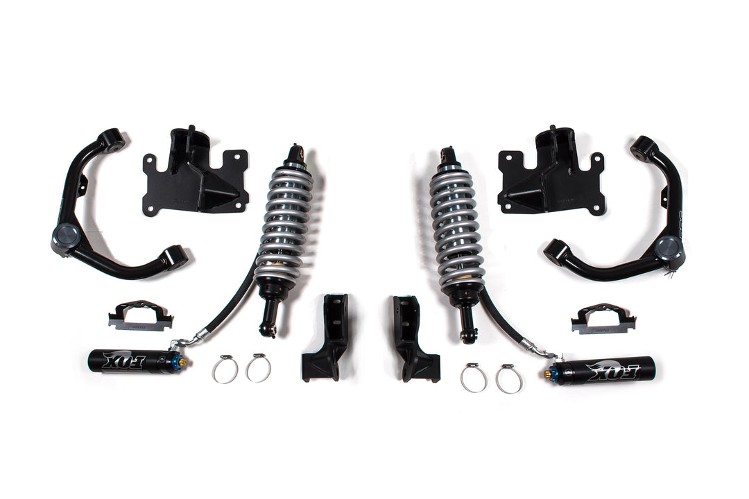 BDS Suspension FOX 2.5 Coilover Conversion Upgrade - 4.5 Inch Lift Factory Series Chevy Silverado or GMC Sierra 2500HD/3500HD 2001-2010 4WD Diesel