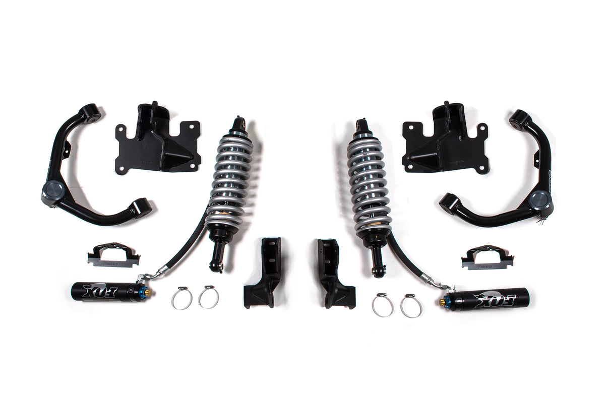 BDS Suspension FOX 2.5 Coilover Conversion Upgrade - 4.5 Inch Lift Factory Series Chevy Silverado or GMC Sierra 2500HD/3500HD 2001-2010 4WD Diesel