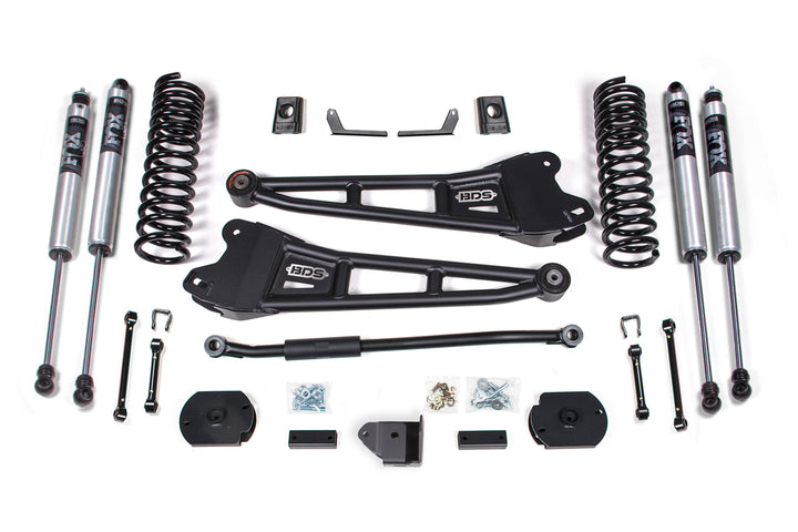 BDS Suspension 3 Inch Lift Kit Ram 2500 w/ Rear Air Ride 2019-2024 4WD Diesel - FOX 2.0 Performance Series
