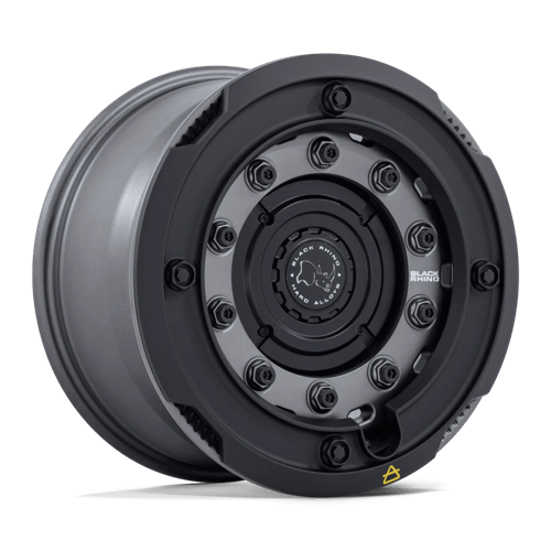 Black Rhino ARX Wheel Gun Black w/ Matte Black Ring