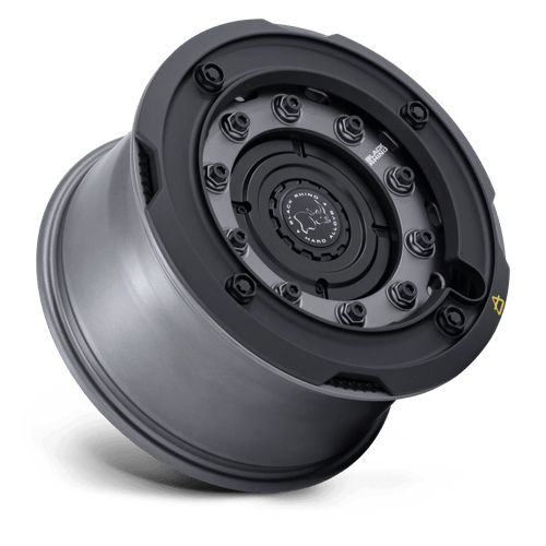 Black Rhino ARX Wheel Gun Black w/ Matte Black Ring