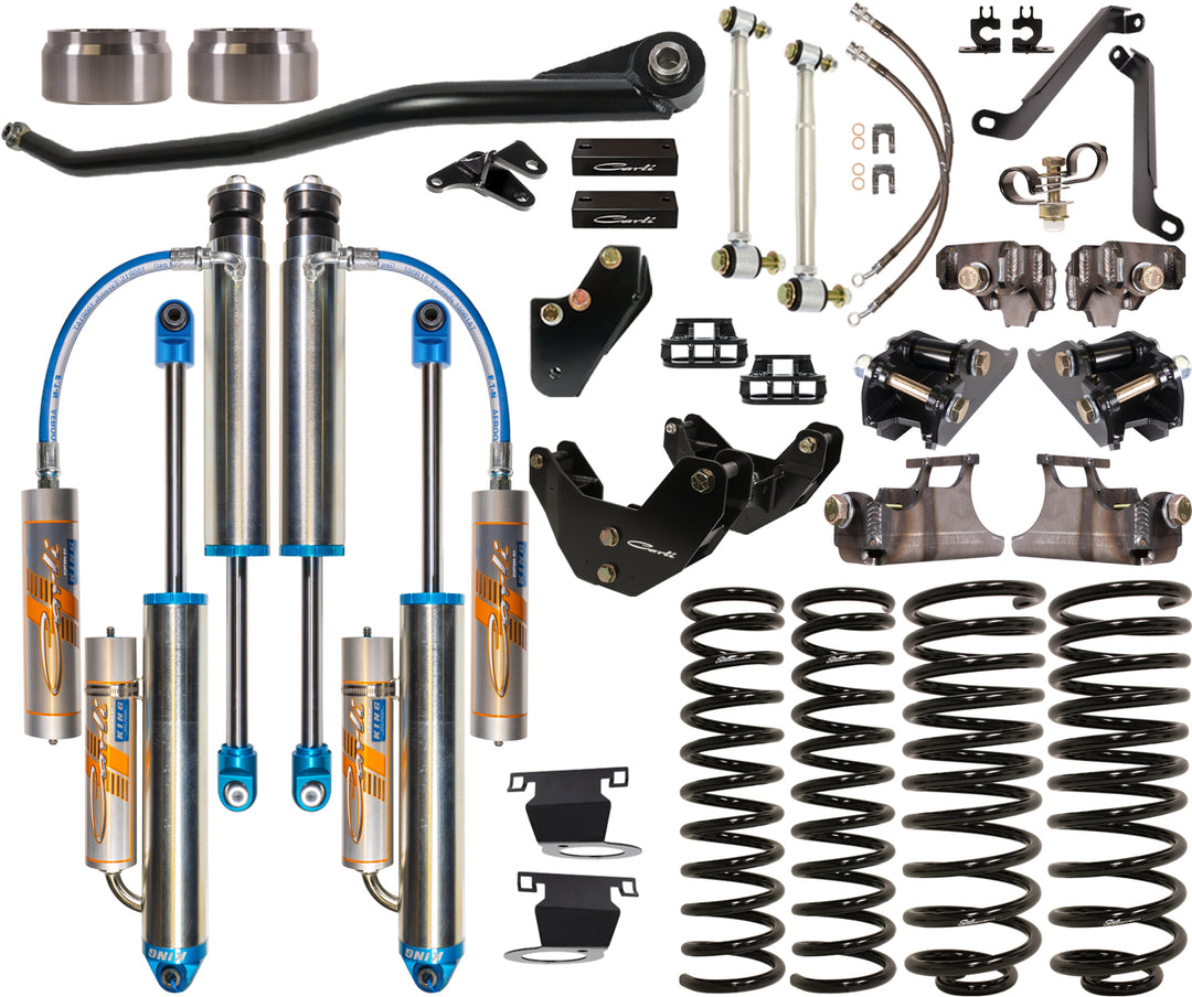 Carli Dominator 3.0 Shock Set 3.25 Lift 14-18 RAM 2500 Gas