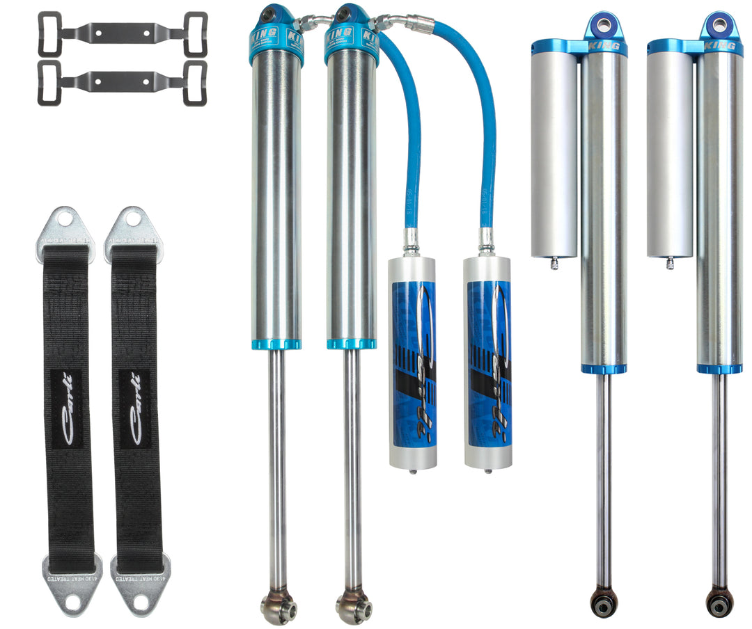 Carli Performance 2.5 Shock Set Long Arm Valving 2003-12 RAM 2500/3500 Diesel