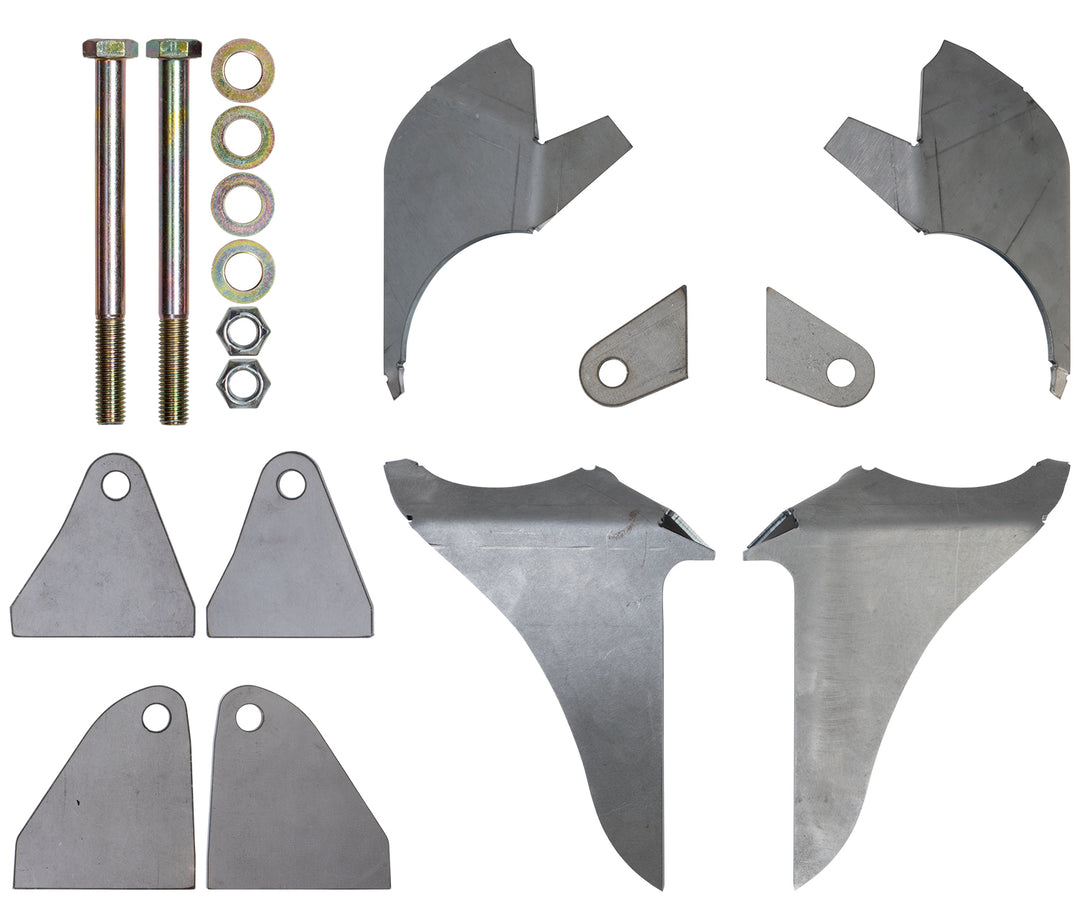 Carli 2003-2009 RAM 2500/3500 Coil Bucket Gusset Kit / Motor Mount Doubler