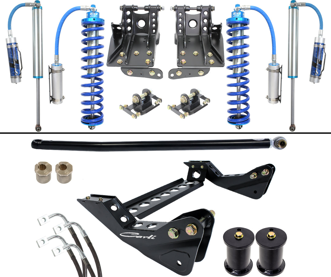 Carli Coilover 2.5 System Base 4.5 Lift 2011-16 Ford F250/F350 Diesel 4x4