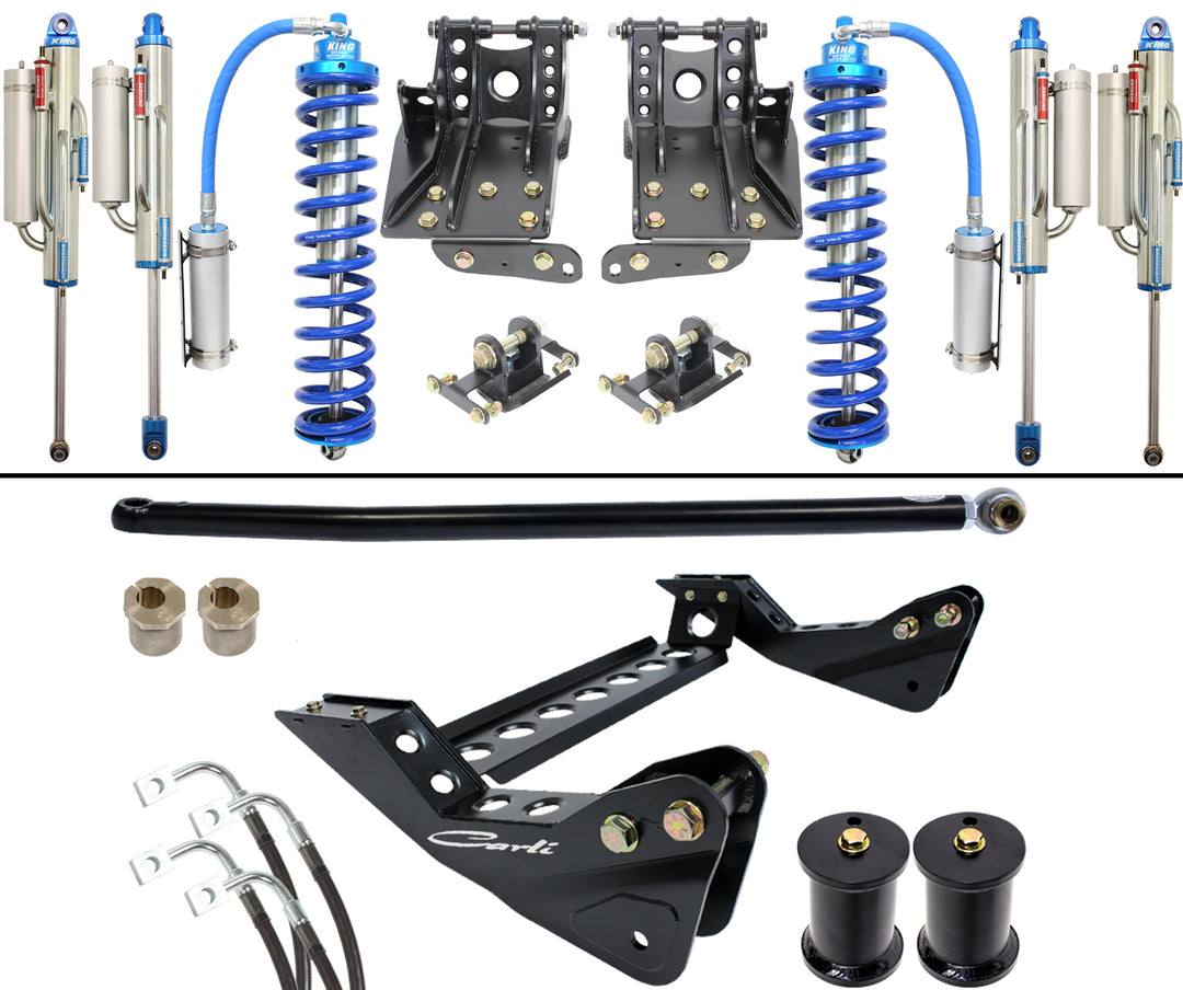 Carli Tuned 2.5 Coilover/Bypass Package 4.5 Lift 2011-16 Ford F250/F350 4x4