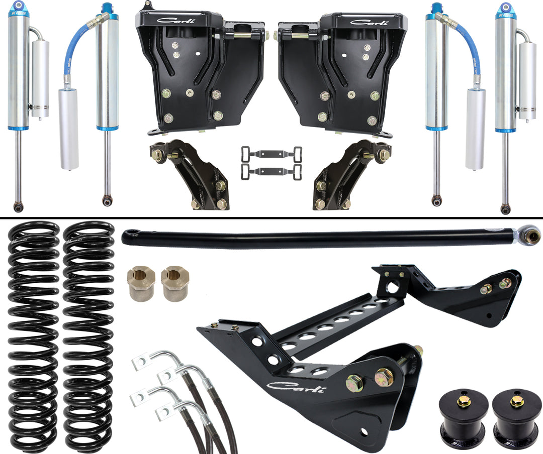 Carli Dominator 2.5 System Base 4.5 Lift 2005-07 Ford F250/F350 Diesel