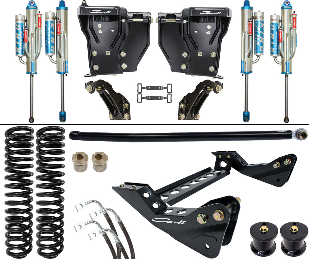 Carli Unchained 3.0 Bypass System Base 4.5 Lift 2008-10 Ford F250/F350