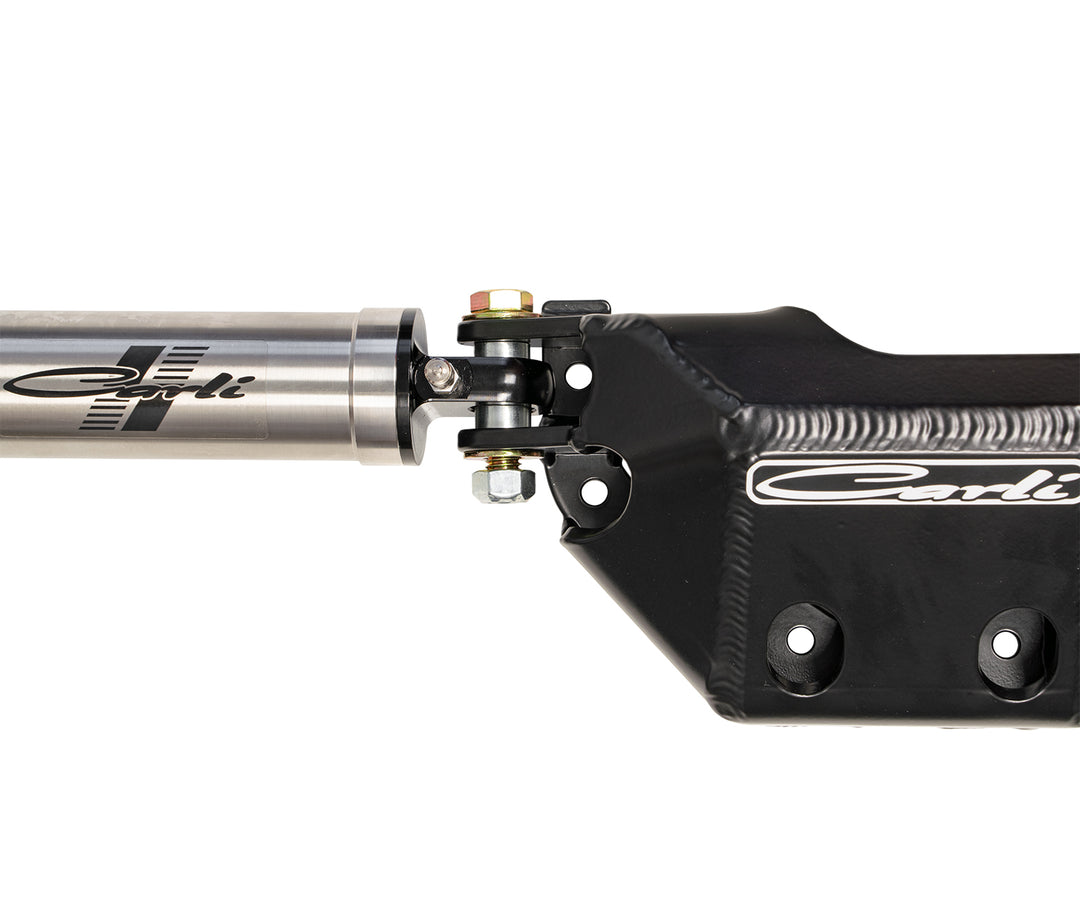 Carli 23+ Ford F250/350 4x4 Low Mount Steering Stabilizer Kit With Differential Guard