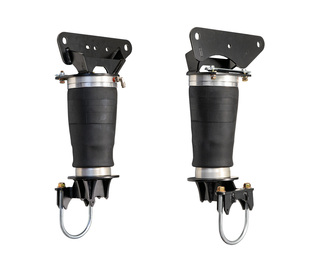 Carli Long Travel Air Bag System For 4.5 Inch Systems 4.0 inch Axle Diameter Parts Included: CS-Fltb-17-BTM-40; CS-Fltb-23-UPR