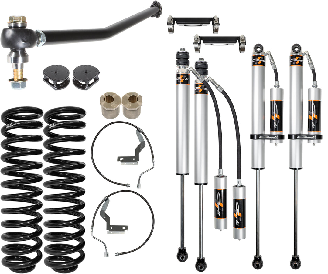 Carli 17-22 Ford F250/350 4x4 Gas 2.0 inch/3.0 inch Lift Backcountry System
