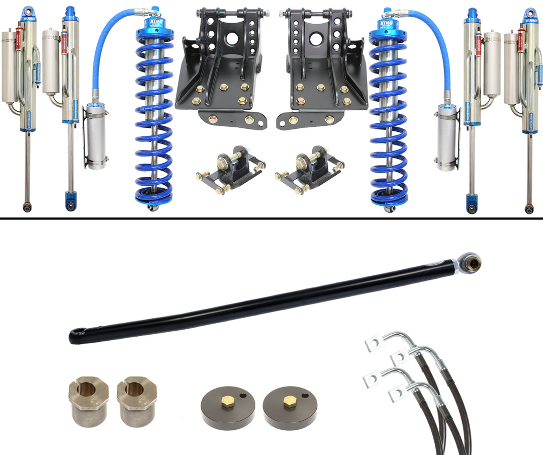Carli Coilover Bypass 2.5 System 2.5/3.5 inch Lift 2011-16 Ford F250/F350 Diesel