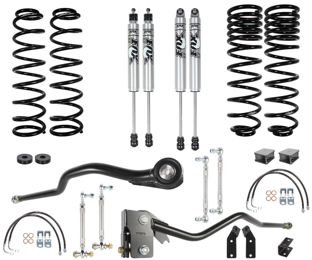 Carli Commuter 2.0 System Base 3 Lift 2007-17 Jeep Wrangler JKU