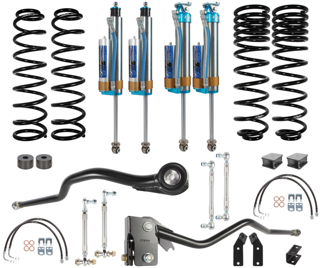 Carli Pathfinder Suspension System Base 3 Lift 2007-17 Jeep Wrangler JKU