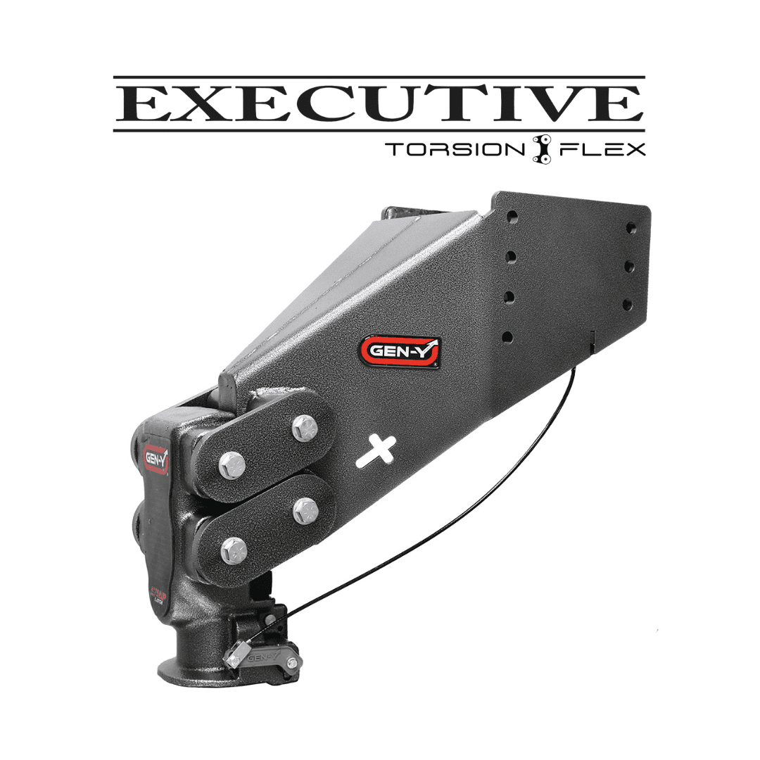 Gen Y Hitch EXECUTIVE Fifth Wheel-to-Gooseneck (Torsion-Flex) Pin Box