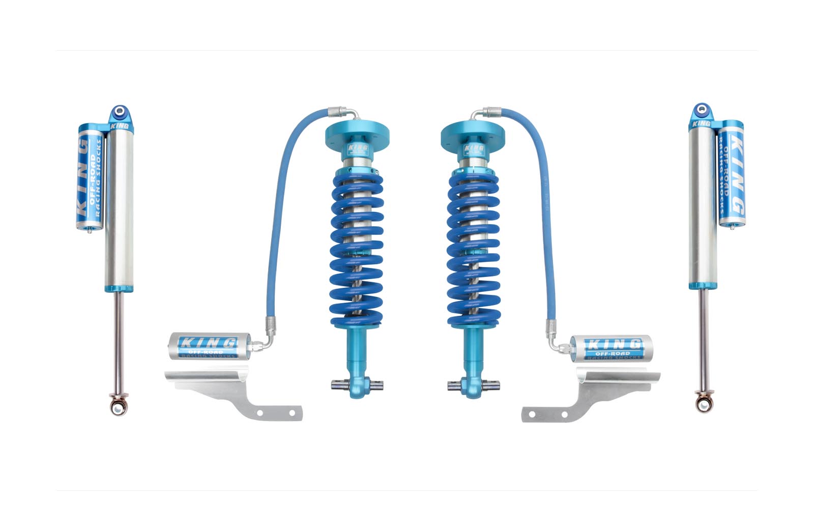 2.5 Performance Series Shocks Set for 2009-2014 Ford F150 4WD RWD w/0-3" lift - King Shocks