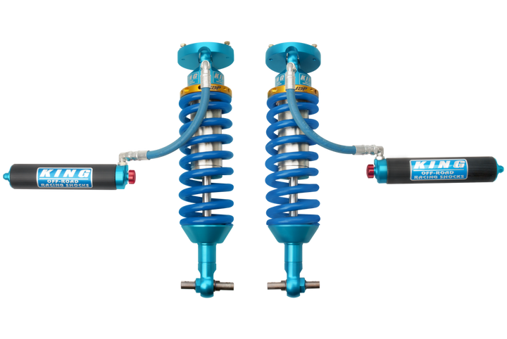 King Shocks 3.0" Performance Front Coilover w/ Remote Reservoir – 2021-2026 Suburban/Yukon XL (Internal Bypass)