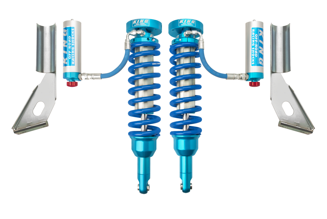 King Shocks 2.5" Performance Front Coilover w/ Remote Reservoir – 2010-2024 Toyota 4Runner (PN 25001-133)