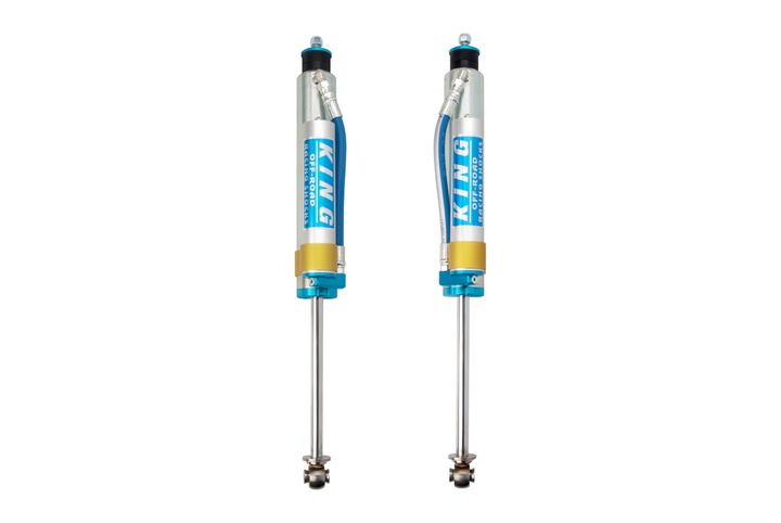 King Shocks 2.5" Performance Front Piggyback Reservoir Shock – 2007-2018 Jeep Wrangler JK (0-2.0" Lift)