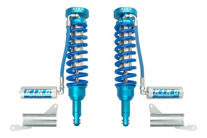 King Shocks 2.5" Performance Front Coilover w/ Remote Reservoir – 2010-2024 Toyota 4Runner (PN 25001-243)