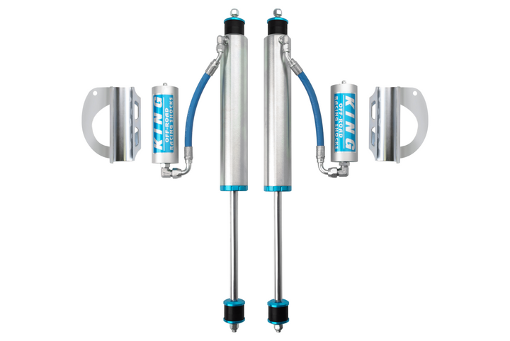 King Shocks 2.5" Performance Front Remote Reservoir Shock – 1989-1997 Toyota Land Cruiser80-Series (0-2" Lift)
