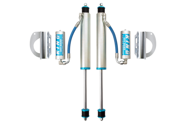 King Shocks 2.5" Performance Front Remote Reservoir Shock – 1989-1997 Toyota Land Cruiser80-Series (3-5" Lift)