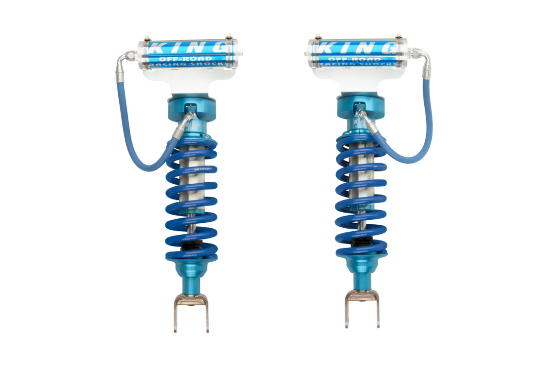 King Shocks 2.5" Performance Front Coilover w/ Remote Reservoir – 2009-2026 Ram 1500 (Classic Body) 4WD