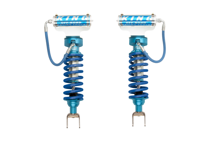 King Shocks 2.5" Performance Front Coilover w/ Remote Reservoir (Ext Travel) – 2010-2026 Toyota FJ Cruiser