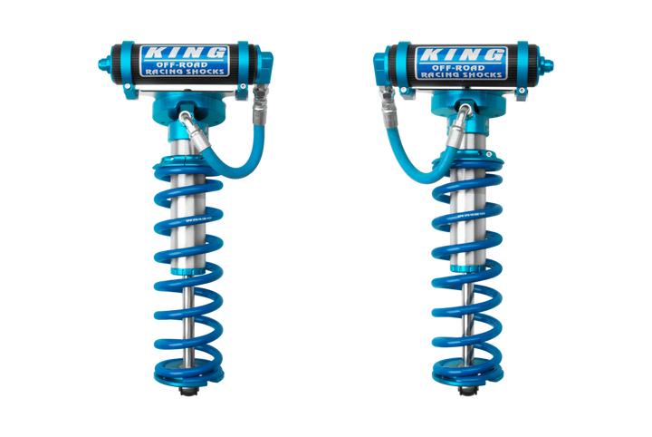 King Shocks 2.5" Performance Front Coilover Conversion w/ Remote Reservoir – 2005-2026 Ford F-250/F-350/F-450/F-550 Super Duty 4WD
