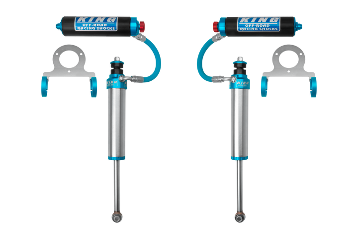King Shocks 2.5" Performance Front Remote Reservoir Shock – 2011-2026 Silverado/Sierra 2500/3500 HD (2-3" Lift) (PN 25001-302-EXT2)