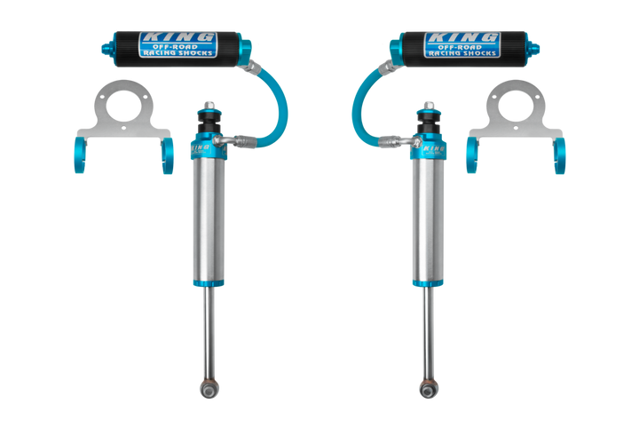 King Shocks 2.5" Performance Front Remote Reservoir Shock – 2005-2026 Ford F-250/F-350/F-450/F-550 Super Duty 4WD (1-2.5" Lift)